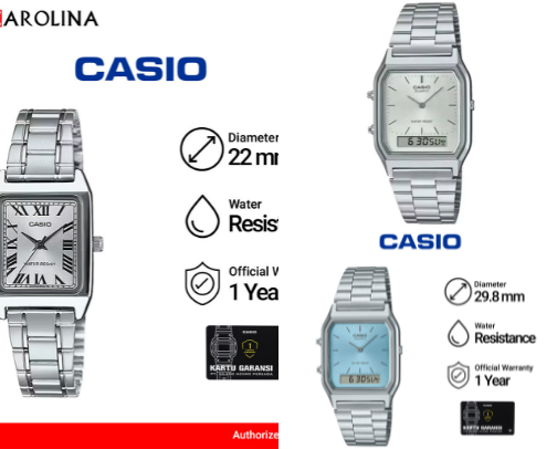 Upgrade your look with a Classic Casio watch cover photo collage