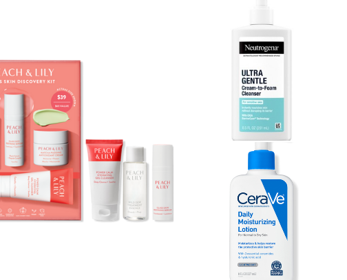 Skincare for Sensitive Skin cover photo collage