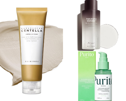 My skincare routine for combo skin ! cover photo collage