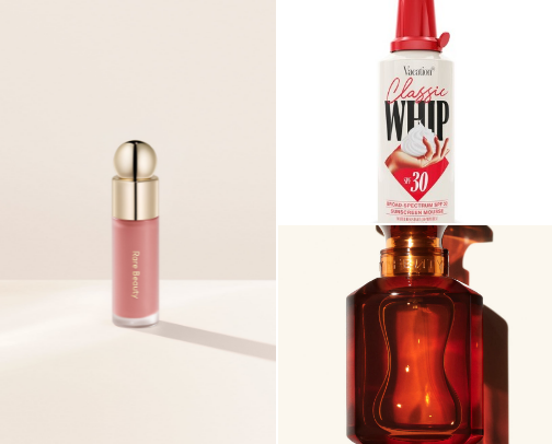 My holy grail beauty products cover photo collage