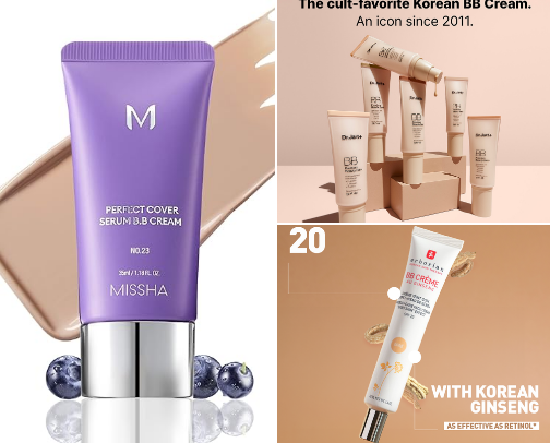 Best BB cream cover photo collage