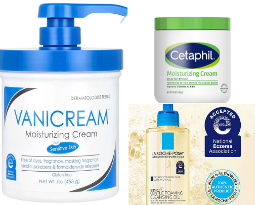 Affordable Skin care , Low/High maintenance/ Dry , eczema skin cover photo collage