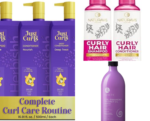 Best Curly Hair Products for Soft, Healthy, Defined Curls cover photo collage