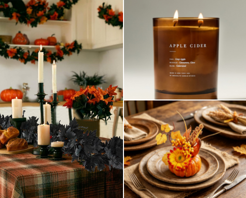 My Cozy Fall Style & Home Favourites 🍂 cover photo collage