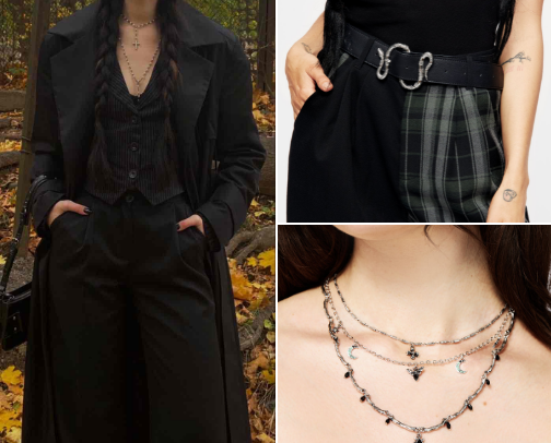 When you want a bit of edginess in your wardrobe cover photo collage