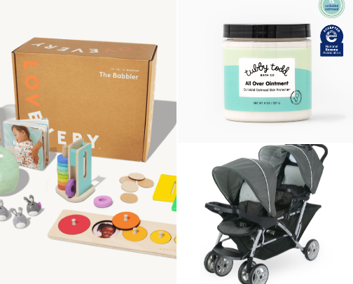 Soft Mom life made easier with toys and gear cover photo collage