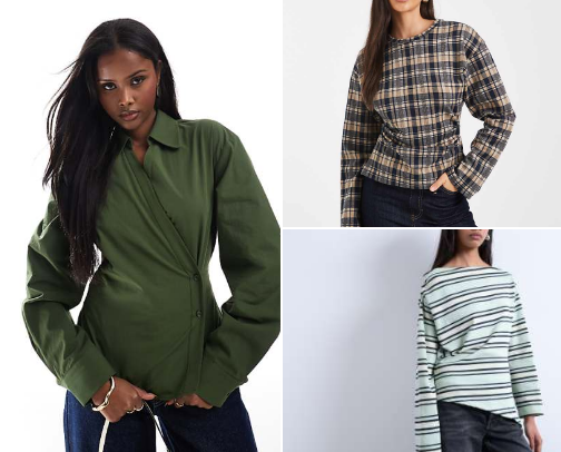 Covered & Chic: The Best Long-Sleeve Modest Tops˚ ༘⋆🛍️｡˚ cover photo collage