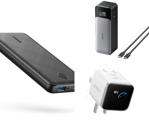 Anker Power & Charging Essentials cover photo collage
