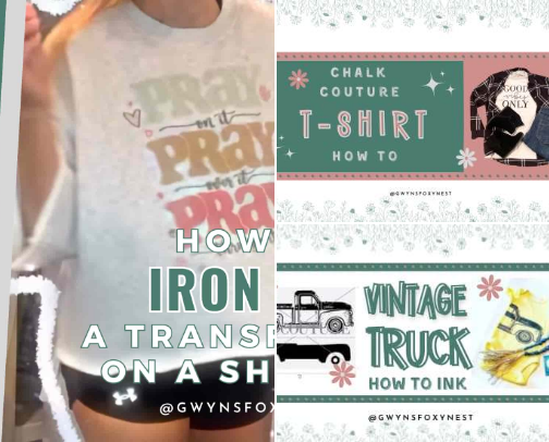 Beginner Chalk Couture How-Tos cover photo collage