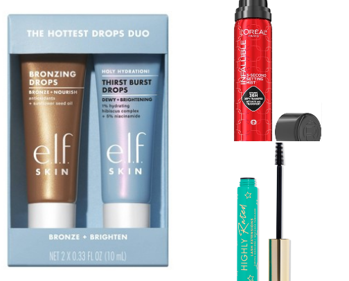 What’s in my makeup bag when I travel 👀✈️💄 cover photo collage