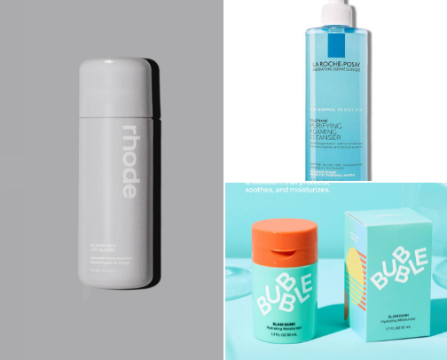 skincare essentials! cover photo collage