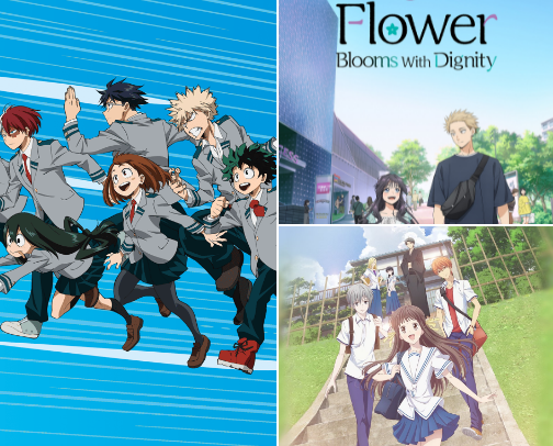 Anime central! cover photo collage