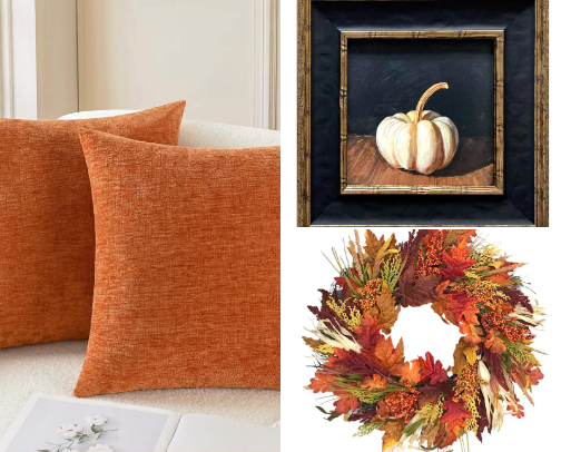 Hello Fall: Cozy Autumn & Thanksgiving Decor I Love cover photo collage