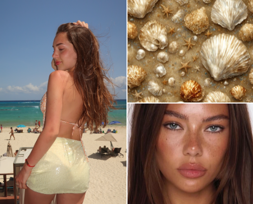 The Summer Glow Guide cover photo collage