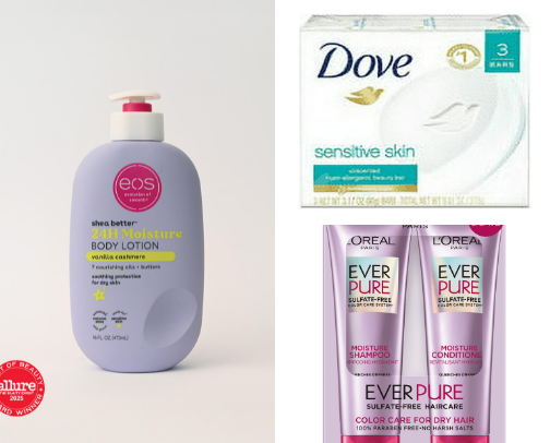 Skincare recs 🫧 cover photo collage