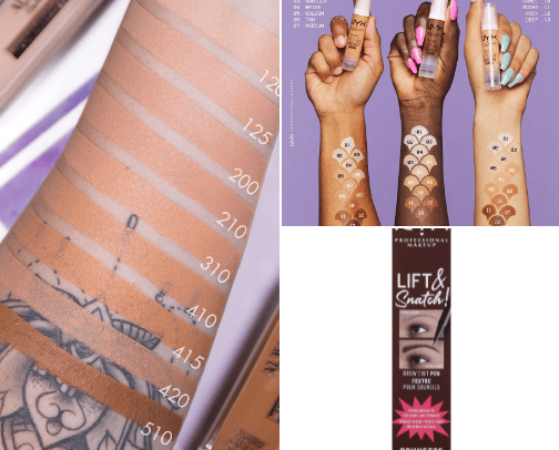 Makeup cover photo collage