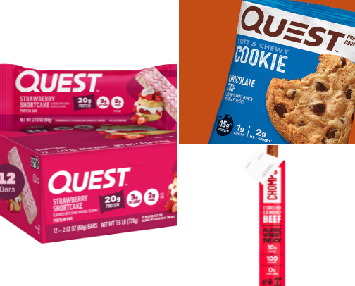 🥜 High Protein Snacks cover photo collage