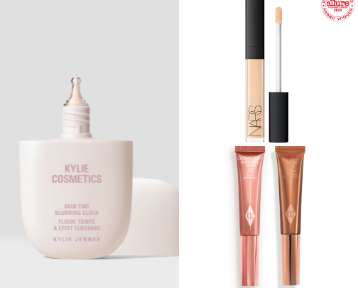 Makeup I can’t live without with acne💘 cover photo collage