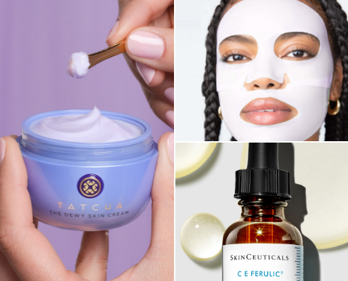 💧 Hailey Bieber Face Mask + Mostiurizers & Serums cover photo collage