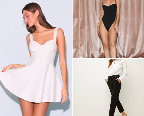 Dress to Impress: Luxury Clothing cover photo collage