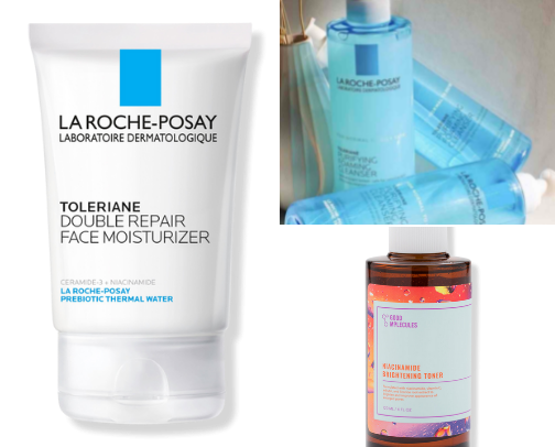 No Filter Needed: The Skincare Glow-Up Guide cover photo collage