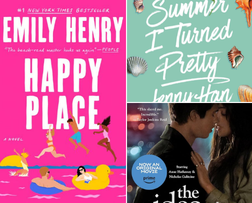 Spicy Pages & Salty Air: Poolside Reads You’ll Devour cover photo collage