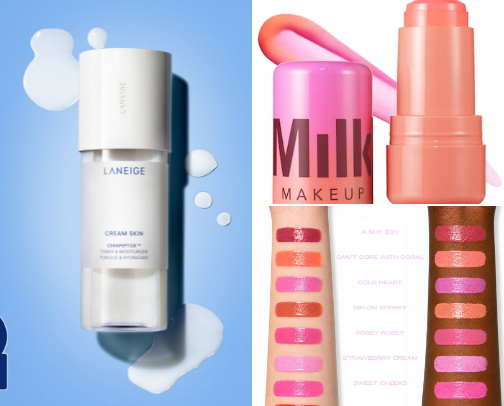 My favorite beauty recs cover photo collage