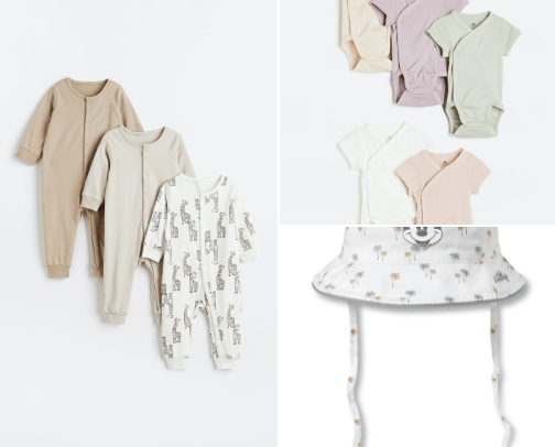 Baby clothes 👶 cover photo collage