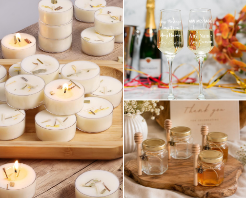 Wedding Guest Gifts They’ll Actually Want cover photo collage