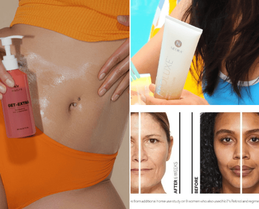 Skin Care cover photo collage