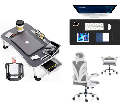 My Work From Home Essentials cover photo collage