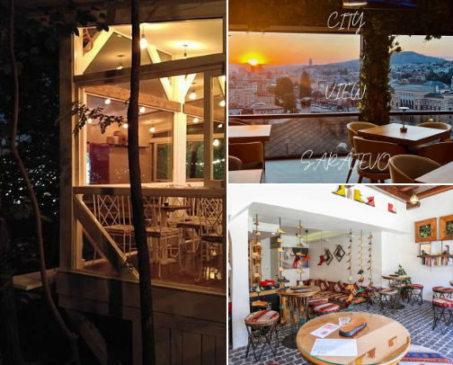 coffe shops Sarajevo to visit cover photo collage