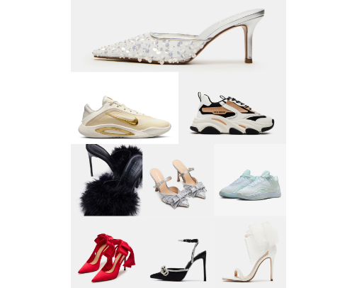 Find your perfect fit—no fairy godmother needed! 👠 cover photo collage