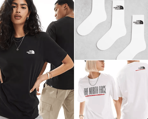The North Face - high-quality cover photo collage