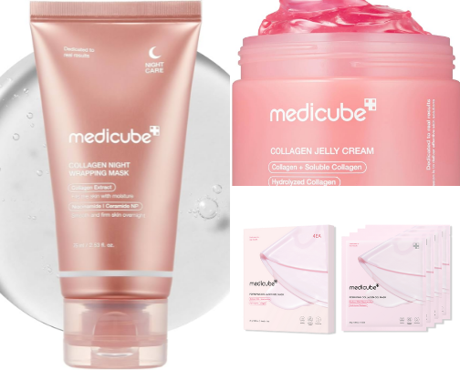 Skincare That I Can't Live cover photo collage