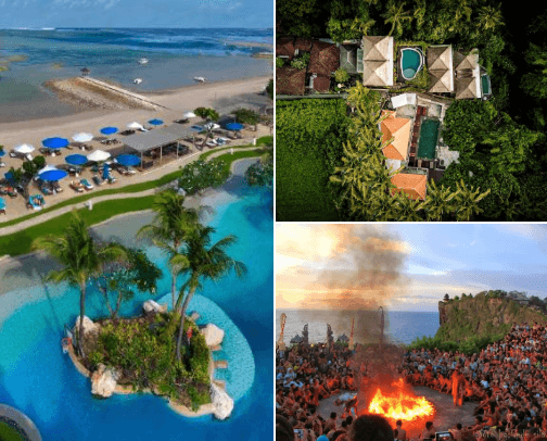Bali Destinations cover photo collage