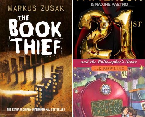 The books you will find on my book shelf cover photo collage