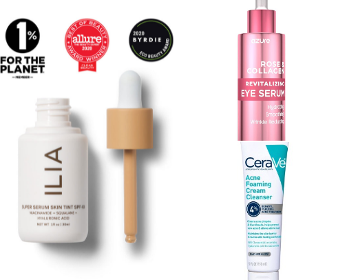 My favorite beauty recs cover photo collage