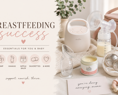 Breastfeeding Success | Mom-Approved Essentials cover photo collage