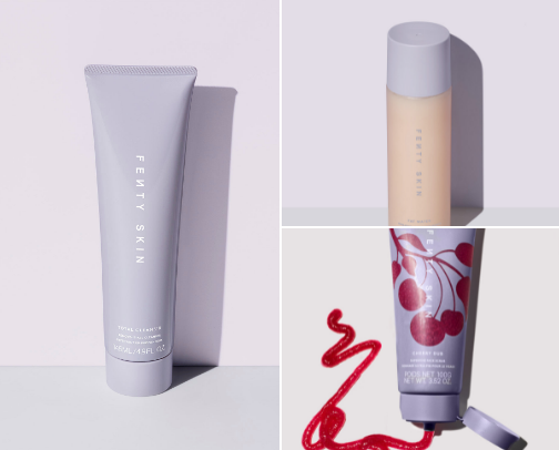 Fenty Focused Skin Regimen for Sensitive Skin cover photo collage