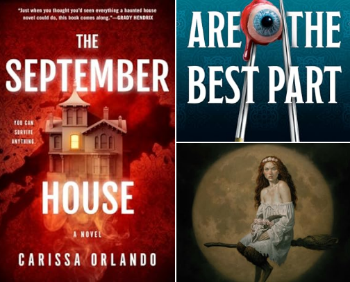 Just a Touch of Horror cover photo collage