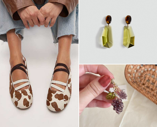 Quirky but affordable accessories cover photo collage