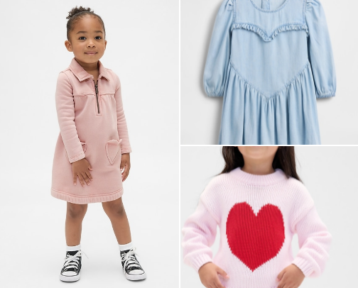 Baby & Toddler Outfit Inspo: Valentine's Day cover photo collage