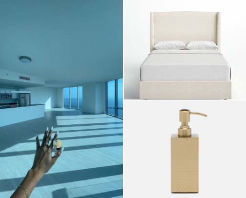 Living life in the high rise of your dreams cover photo collage