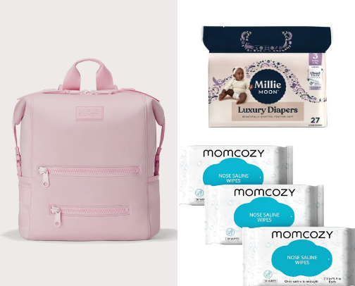 What's in my Diaper Bag cover photo collage