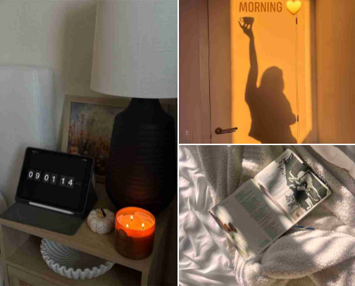morning vibes ⋆☕︎ ˖ cover photo collage