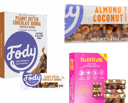 Grab-and-Go Low FODMAP SIBO Snacks cover photo collage