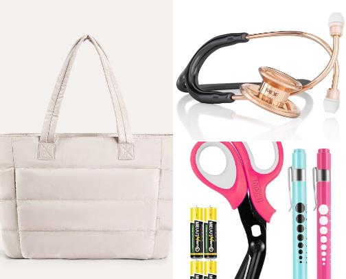 NURSING SCHOOL ESSENTIALS 🩺 cover photo collage