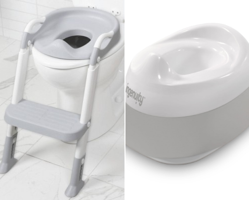 Potty Training toddlers cover photo collage