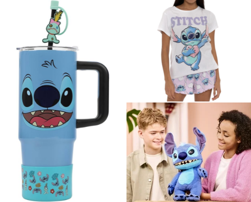 Disney Lilo & Stitch cool merch cover photo collage